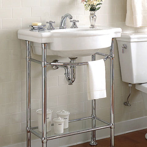 Lavabo sur colonne Retrospect 8 po